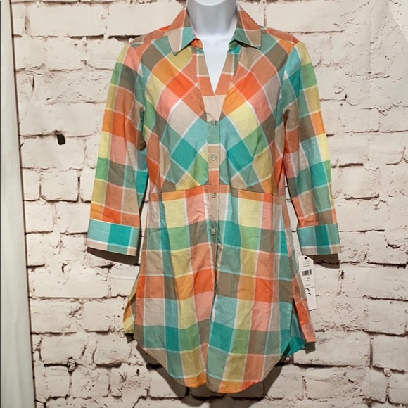 🆕Foxcroft “Perry” Tunic, Size 2 - Picture 4 of 7